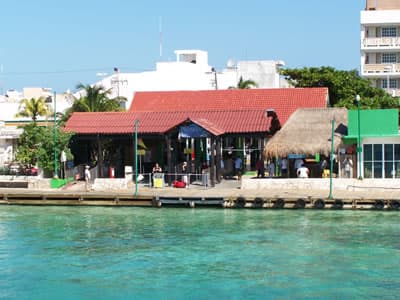 Salidas de Cancun a Isla Mujeres, Puerto Juarez